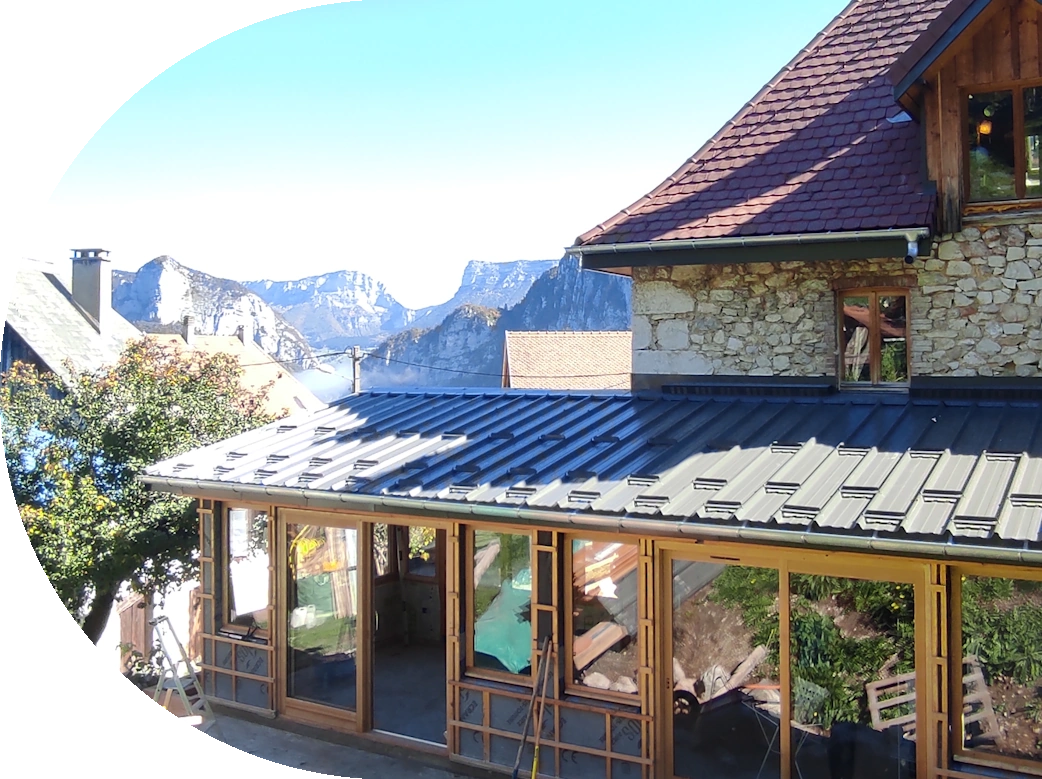 Extension de maison en Suisse