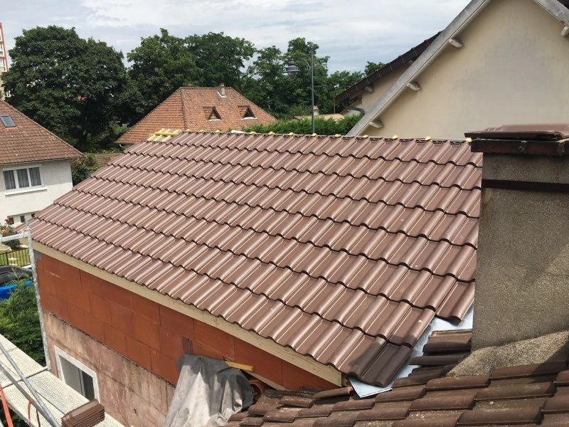 Surélévation d'une toiture