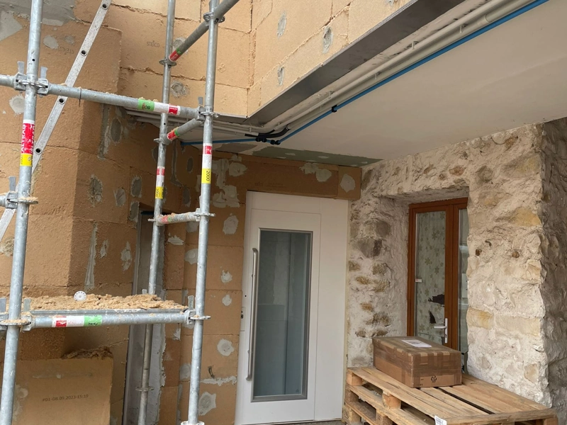 Isolation périphérique fibre de bois